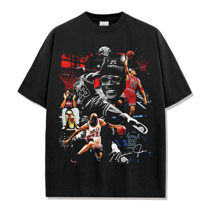 Michael Jordan MJ Basketball T-shirt