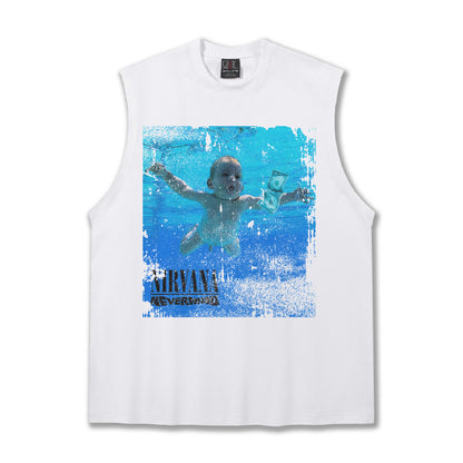 Nirvana Nevermind Album Cover Tank Top