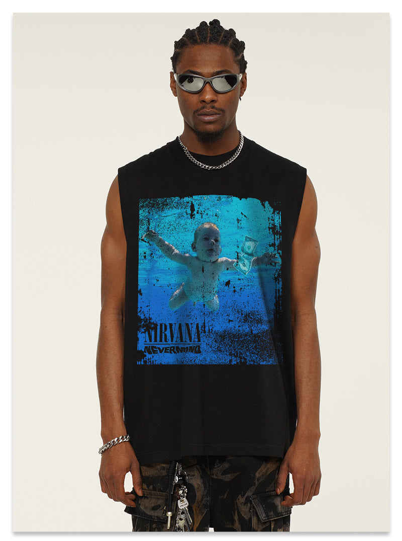 Nirvana Nevermind Album Cover Tank Top