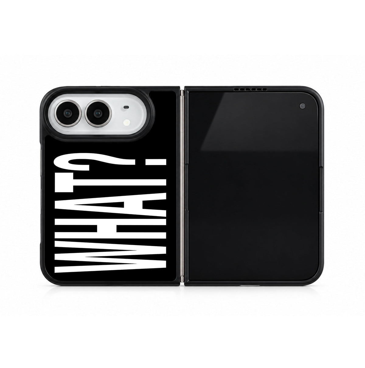 What？ iPhone Duo Case