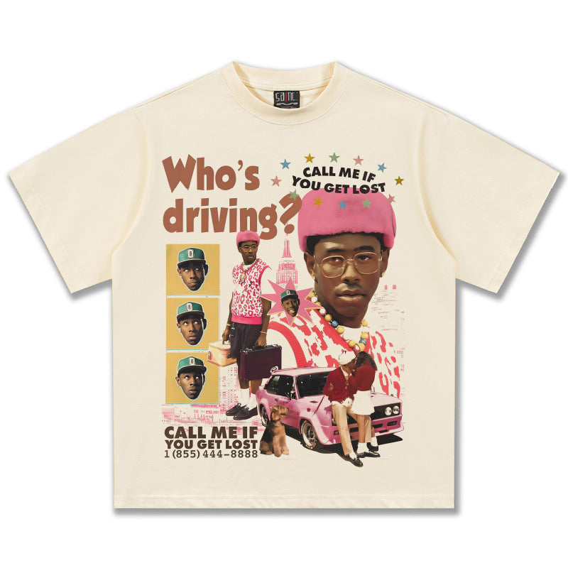 Tyler The Creator Who's Driving T-Shirt