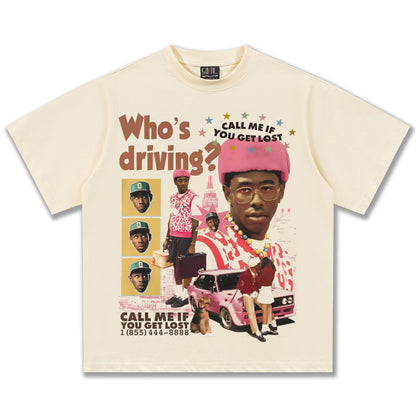 Tyler The Creator Who's Driving T-Shirt