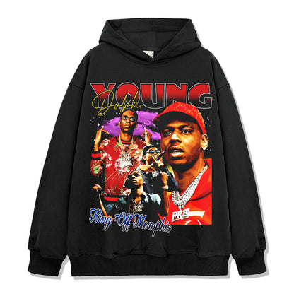 Young Dolph Red Montage Hoodie