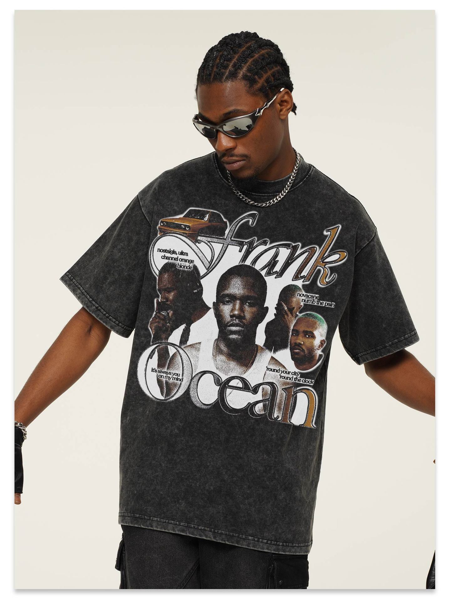 Frank Ocean Collage Nostalgia Ultra Albums T-Shirt