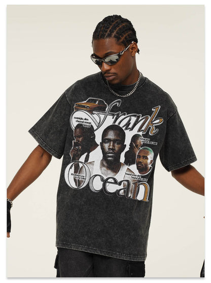 Frank Ocean Collage Nostalgia Ultra Albums T-Shirt