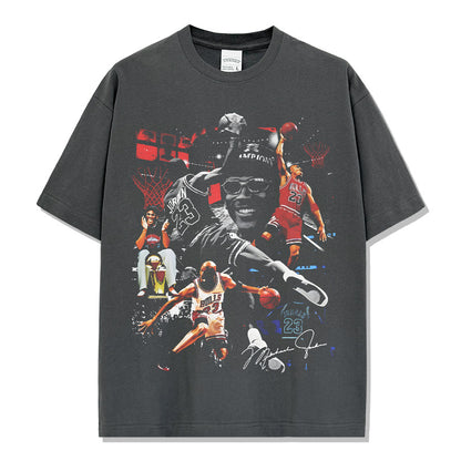 Michael Jordan MJ Basketball T-shirt