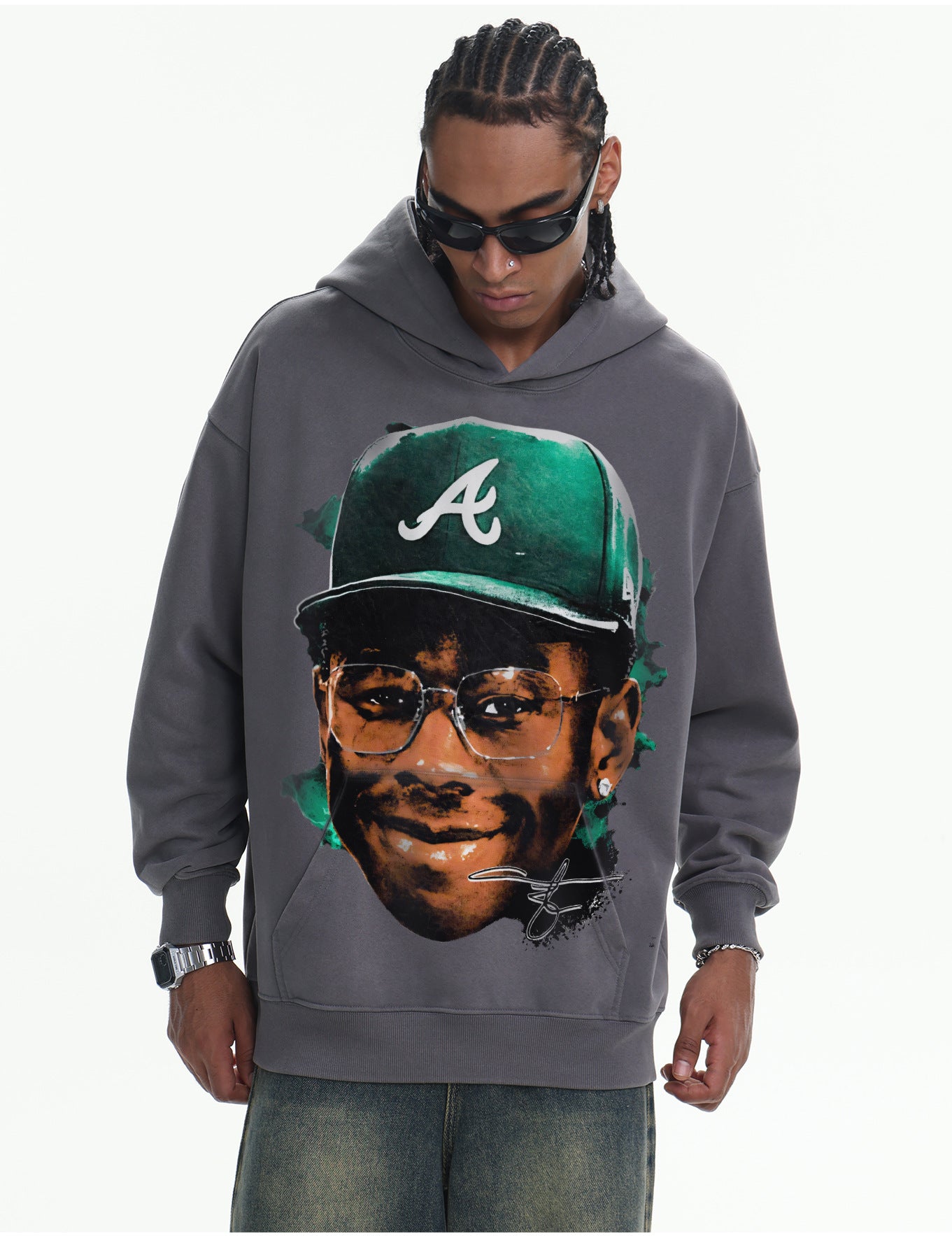 Tyler The Creator Face Hoodie