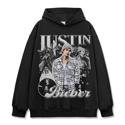 Retro Justin Bieber Montage Hoodie