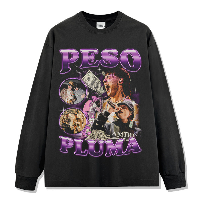 Peso Pluma Purple Montage Sweatshirt