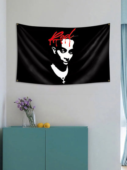 Playboi Carti Red Album Cover Tapestry