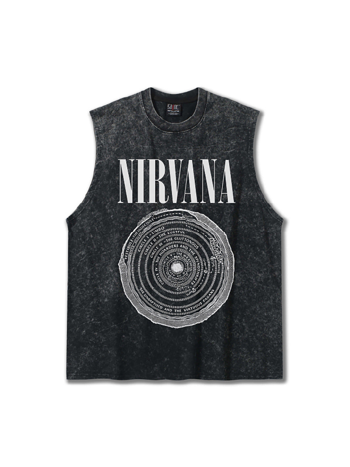 Nirvana Circle Rings Tank Top