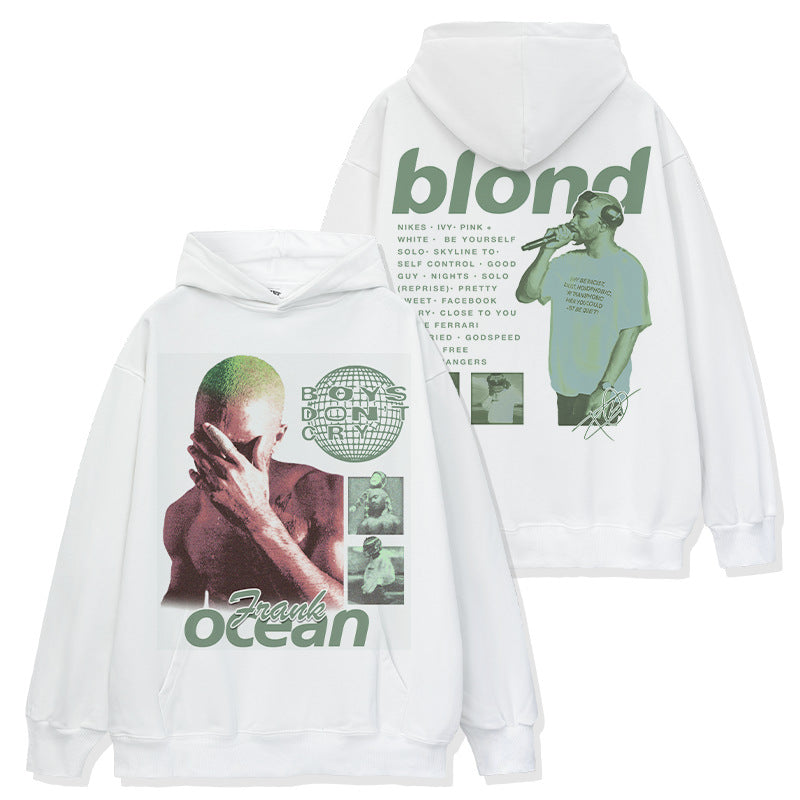 Frank Ocean Blond Album Green Montage Hoodie