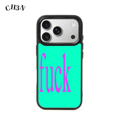 fck iPhone Case