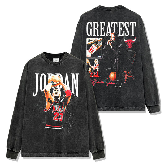 Michael Jordan MJ Basketball Sweatshirt