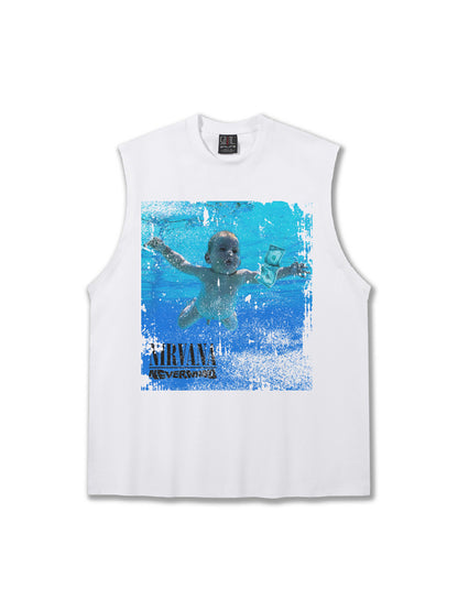 Nirvana Nevermind Album Cover Tank Top