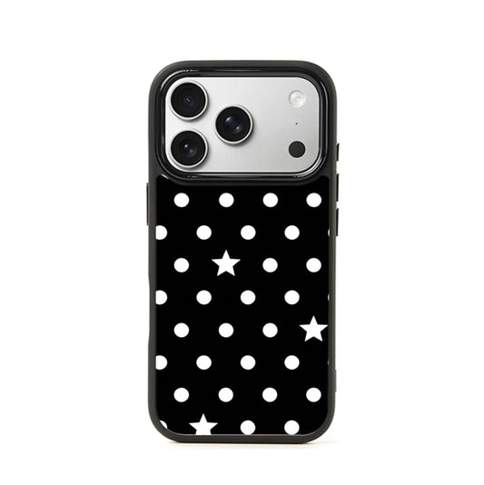 Polka Dot Stars iPhone Case
