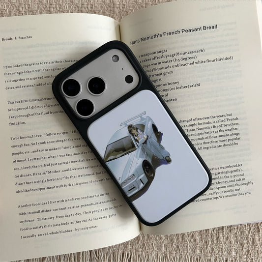 Cool Car Girl iPhone Case