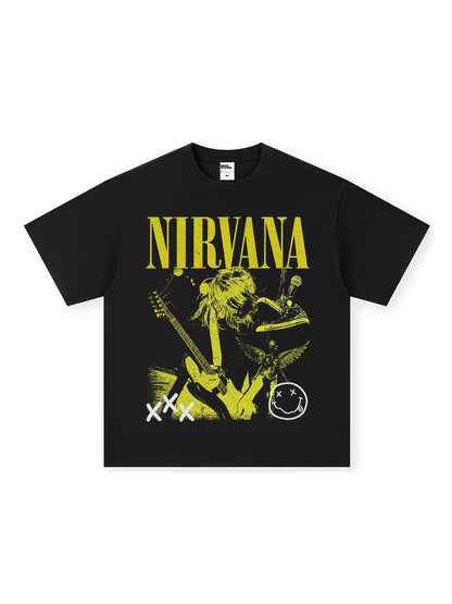 Nirvana Yellow Design T-Shirt