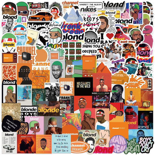 105 Frank Ocean Waterproof Stickers