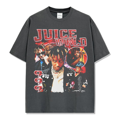 JUICE WRLD 999 Red Montage T-Shirt