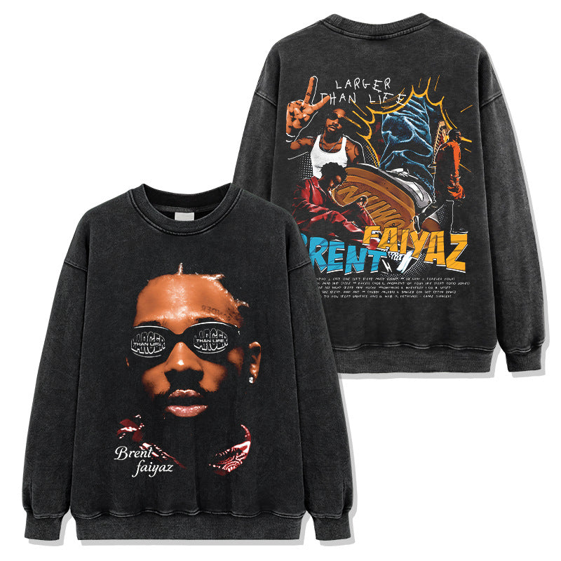 Brent Faiyaz Larger Than Life Sweatshirt