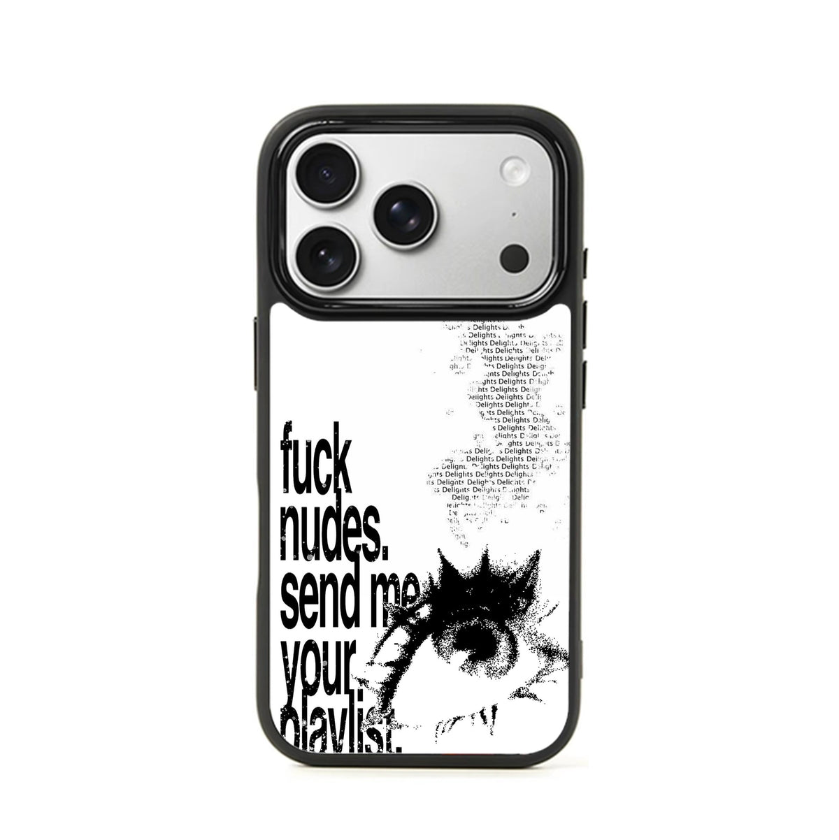 Send Me Your Playlist iPhone Case