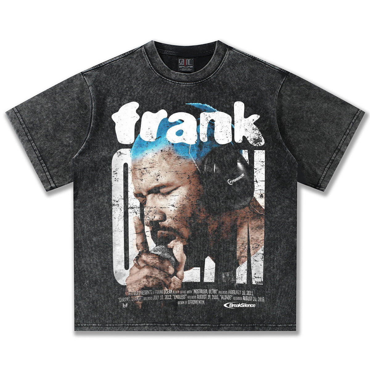 Frank Ocean Singing Retro Design T-Shirt