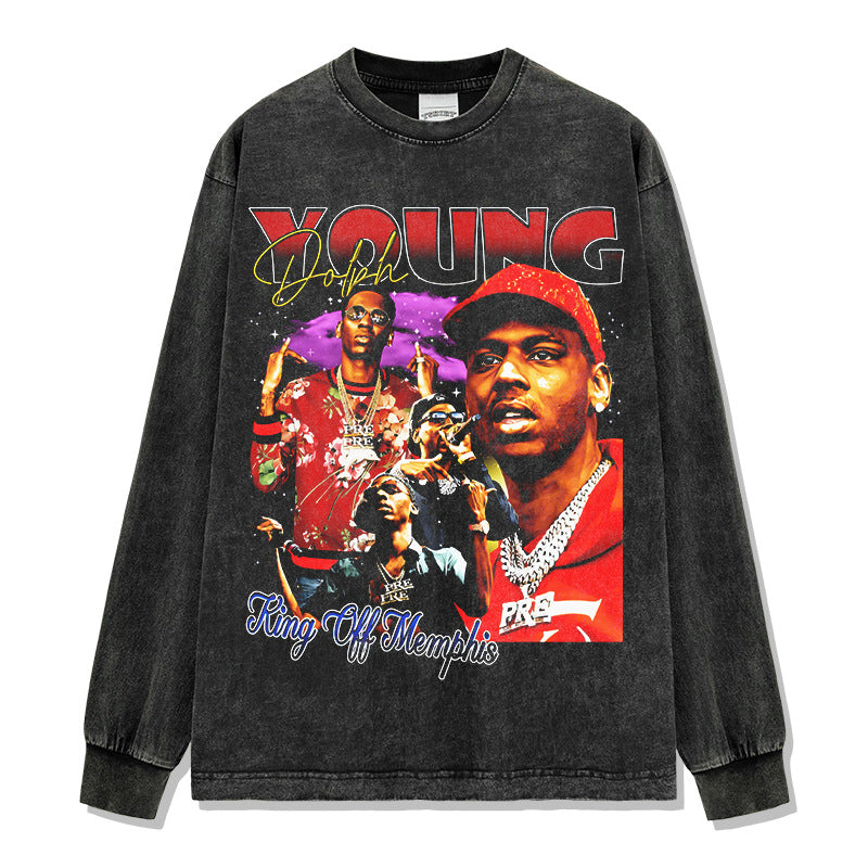 Young Dolph Red Montage Sweatshirt