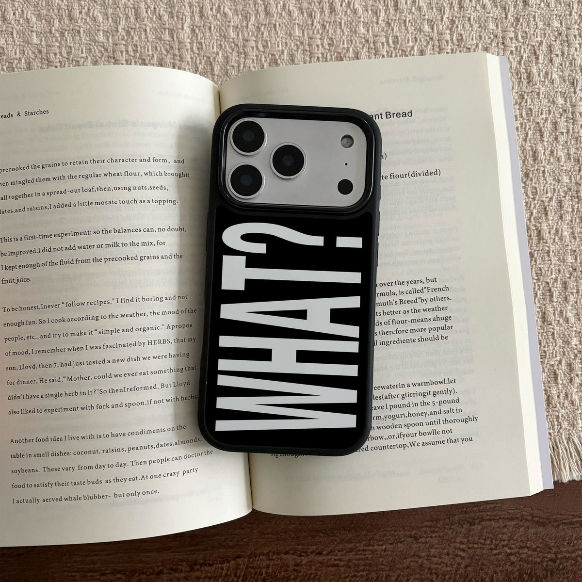WHAT? iPhone Case