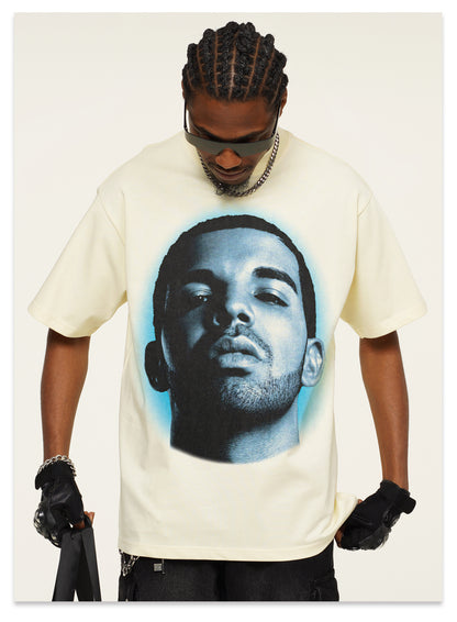 Drake Head T-Shirt Blue Design
