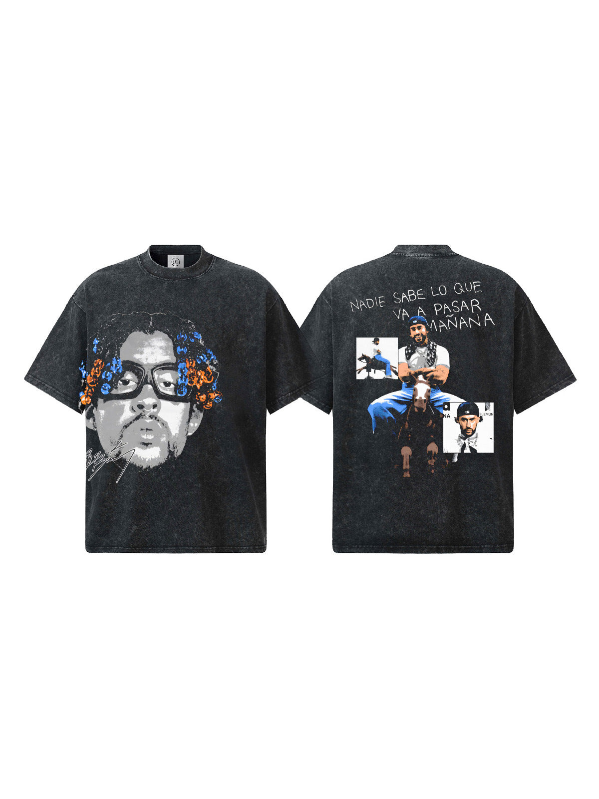 Bad Bunny Signature Face T-Shirt