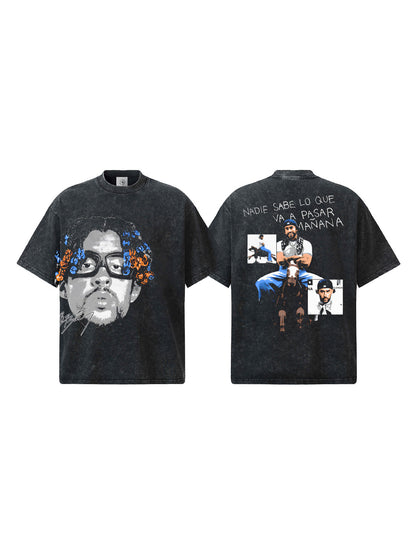 Bad Bunny Signature Face T-Shirt