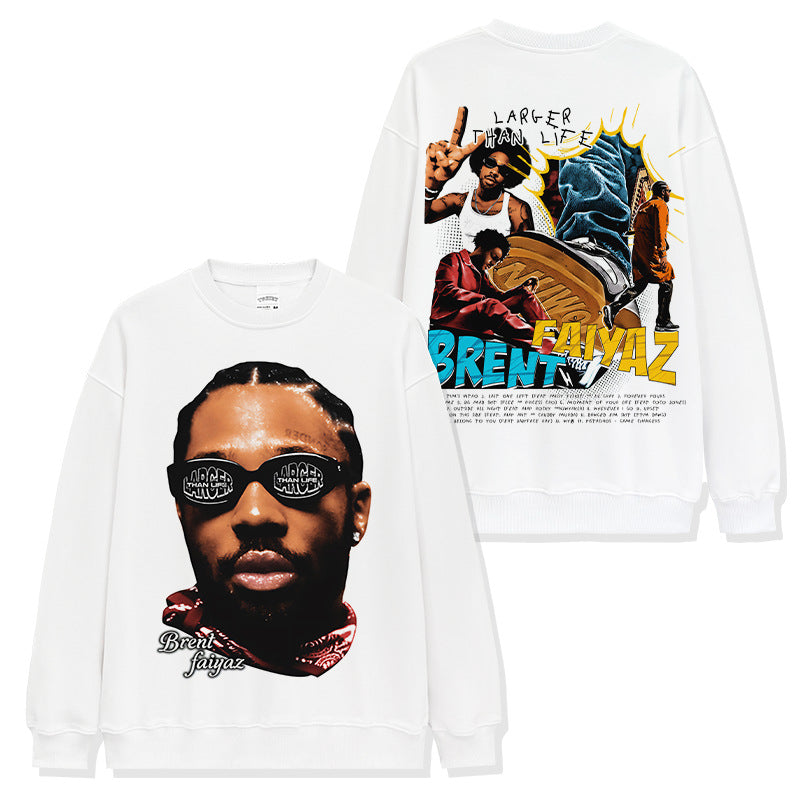 Brent Faiyaz Larger Than Life Sweatshirt