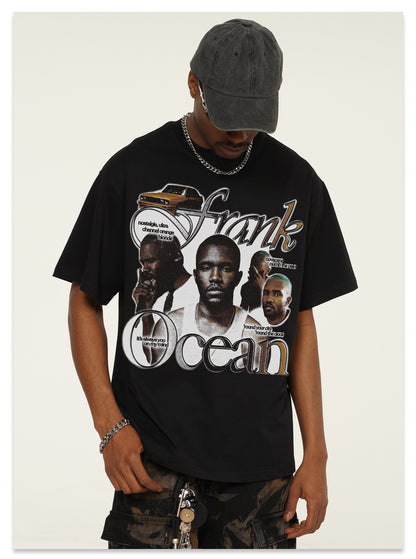Frank Ocean Collage Nostalgia Ultra Albums T-Shirt