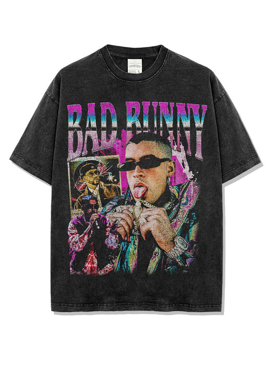 Bad Bunny Montage Colorful T-Shirt / Hoodie / Sweatshirt