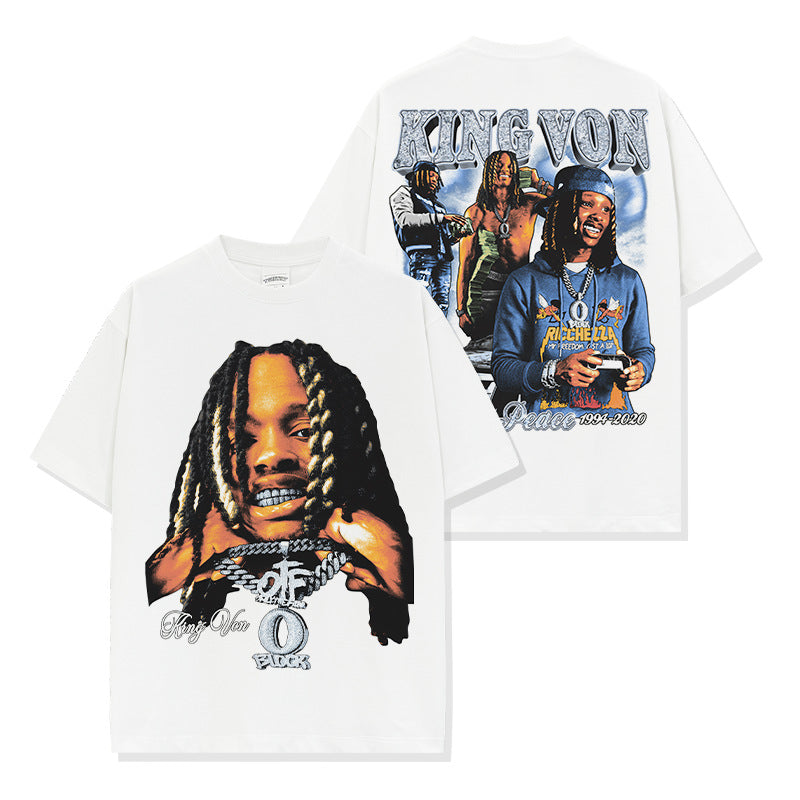 King Von Montage T-shirt