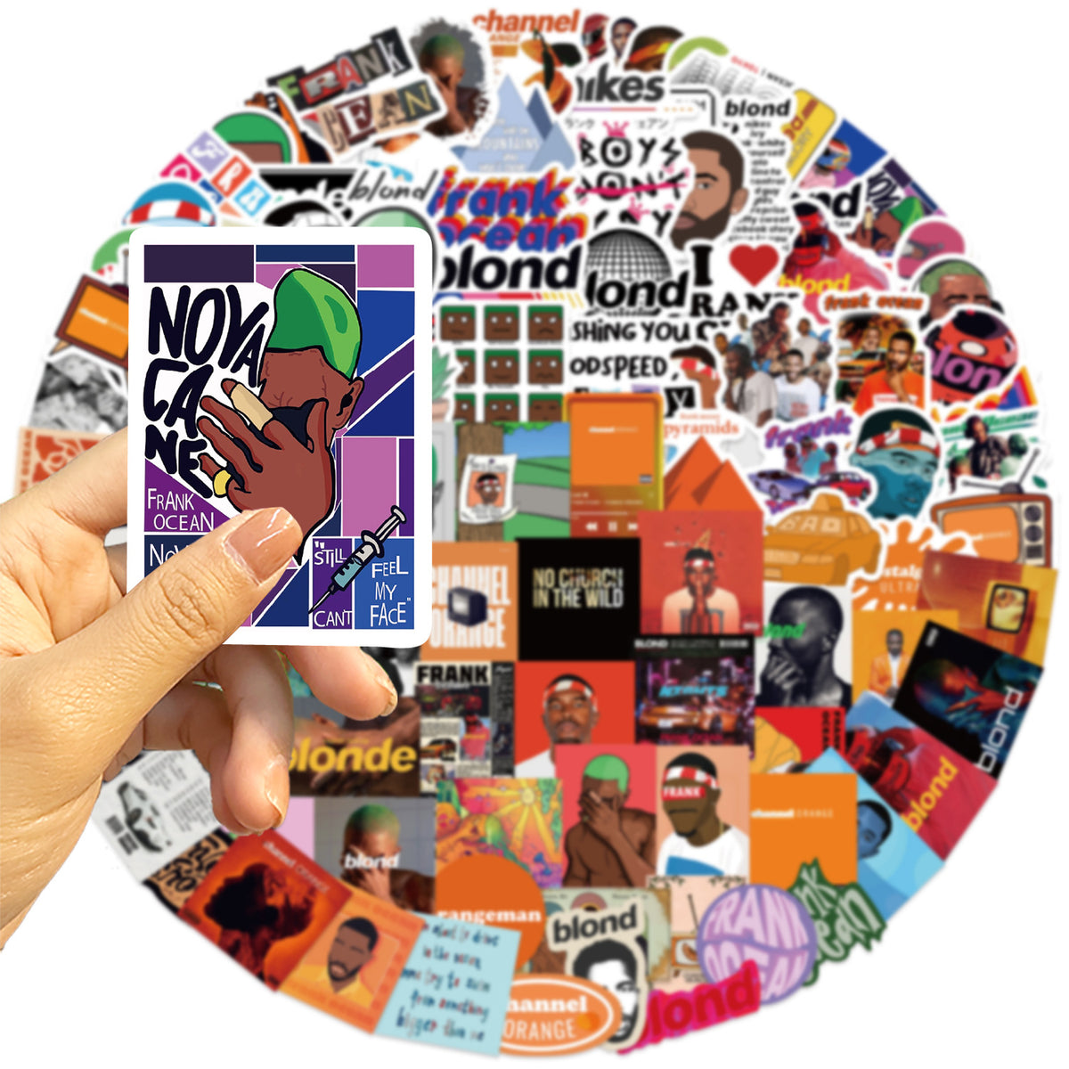 105 Frank Ocean Waterproof Stickers
