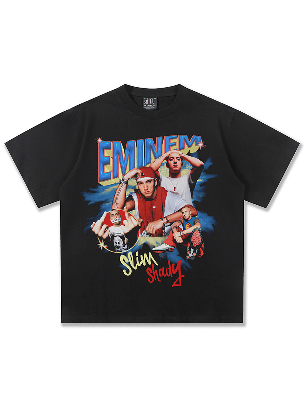 Eminem Slim Shady Montage Design T-Shirt