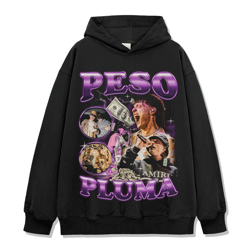 Peso Pluma Purple Montage Hoodie