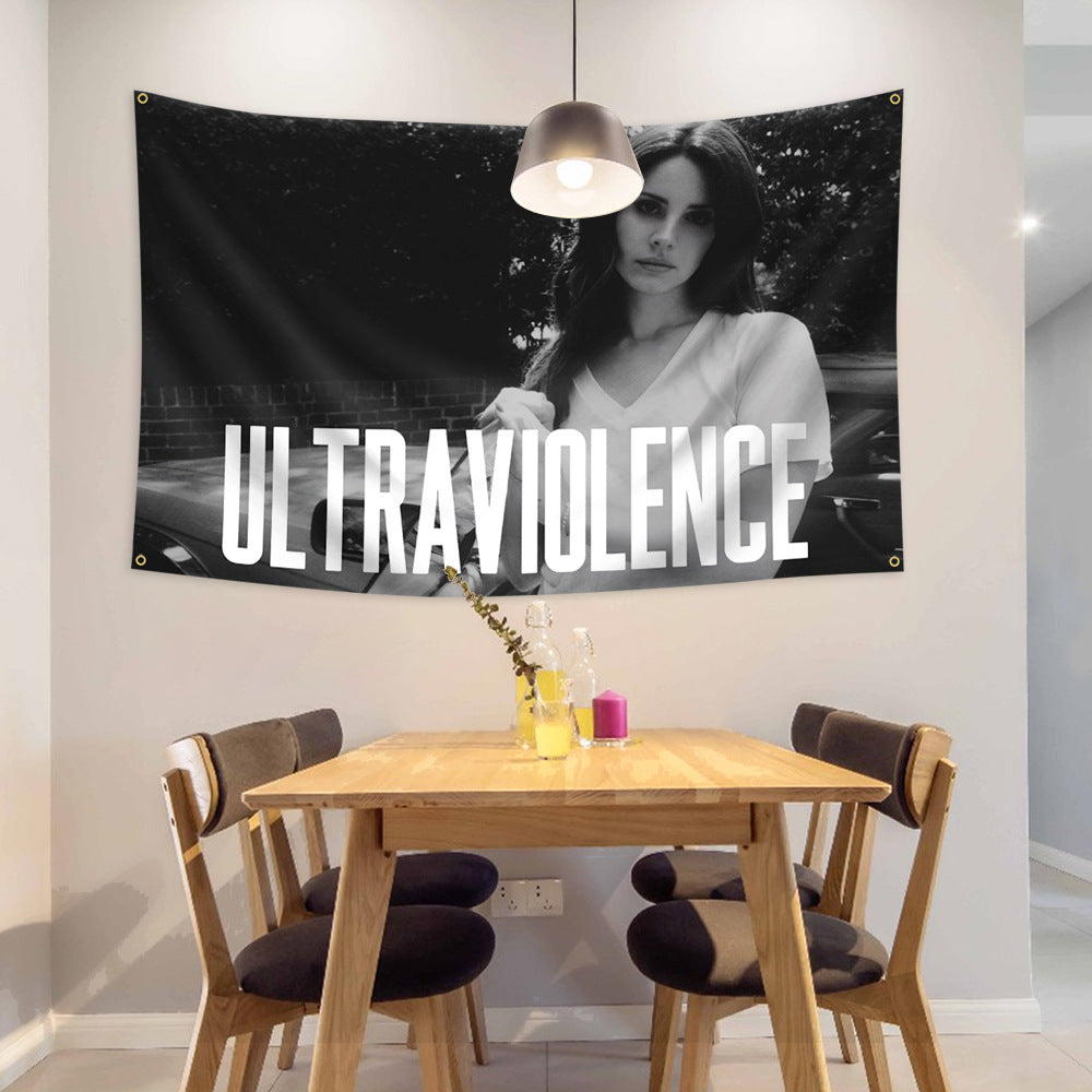 Lana Del Rey Ultraviolence Album Cover Tapestry