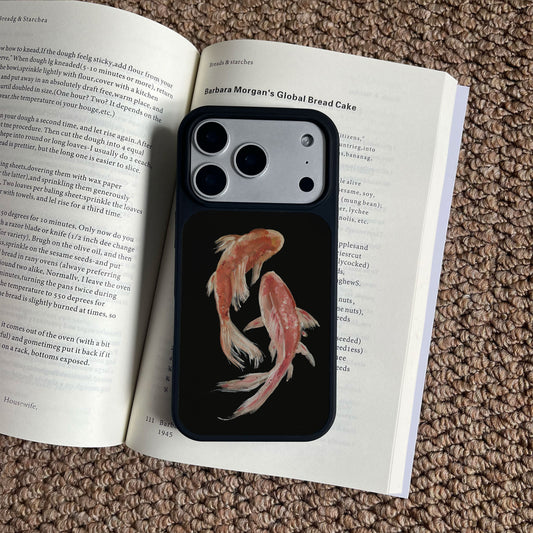 Double Koi Fishes iPhone Case