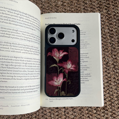 Lilies Midnight Garden iPhone Case