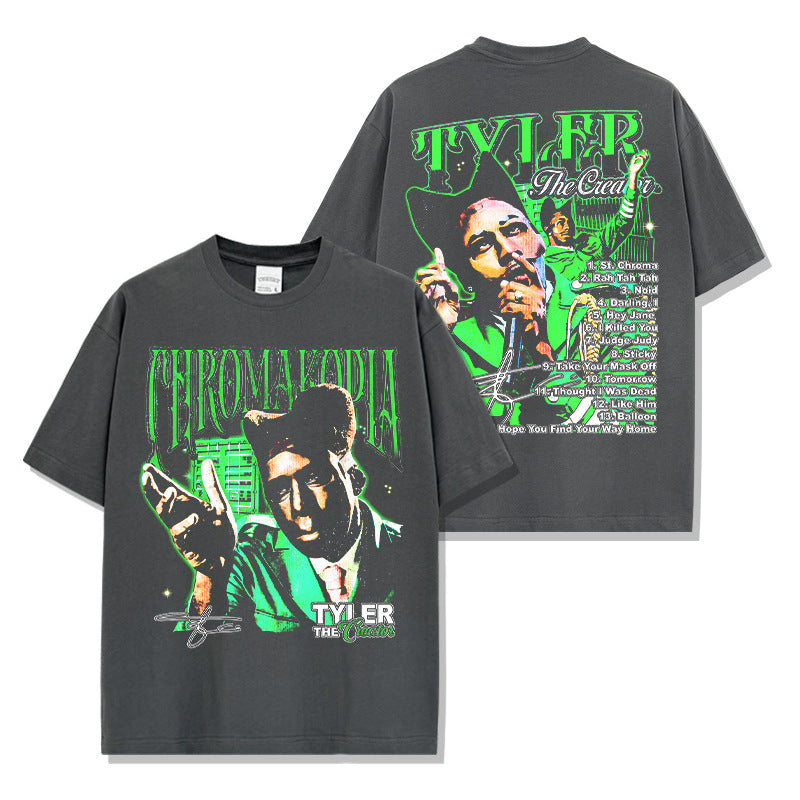 Tyler The Creator Green Chromakopia T-shirt